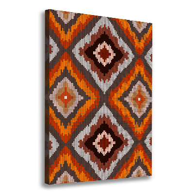 Verticale canvasfoto Retro achtergrond