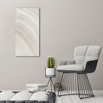 Verticaal schilderij op canvas Marmeren achtergrond