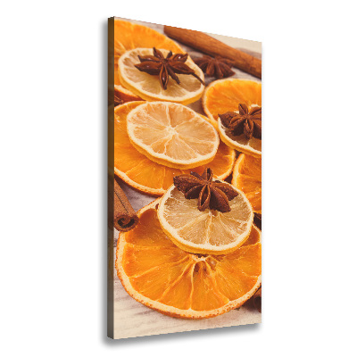 Verticale foto op canvas De geur van Kerstmis