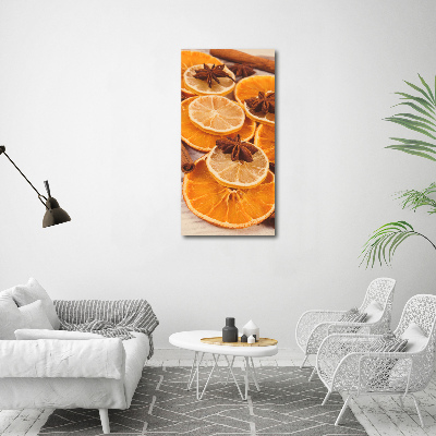 Verticale foto op canvas De geur van Kerstmis