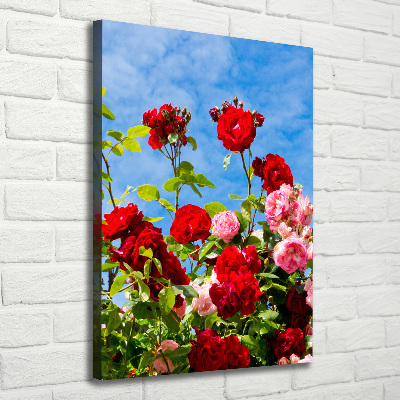 Verticale canvasfoto Doorn