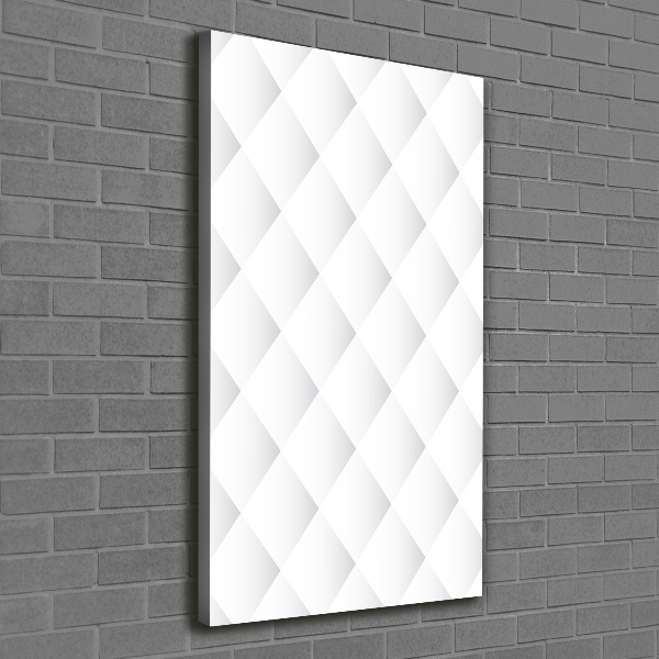 Verticale canvasfoto Achtergrond met vierkanten