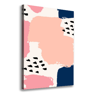 Verticaal canvasschilderij Abstracte achtergrond