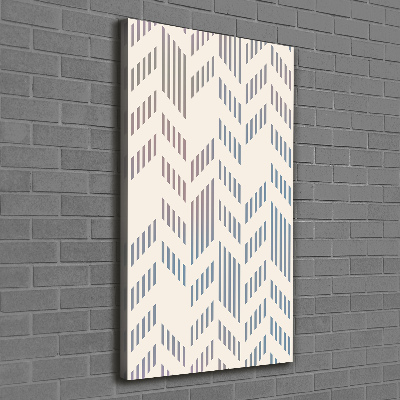 Foto obraz na płótnie pionowy Geometryczne tło