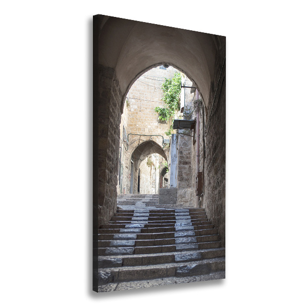 Verticaal schilderij op canvas Jeruzalem Israël