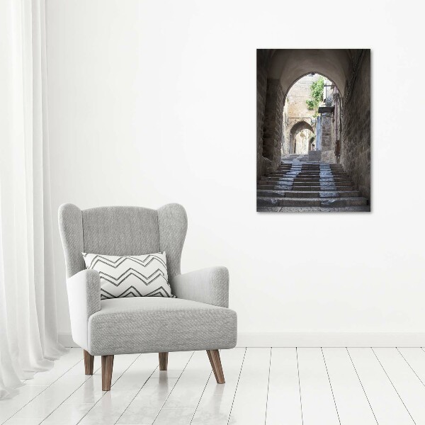 Verticaal schilderij op canvas Jeruzalem Israël