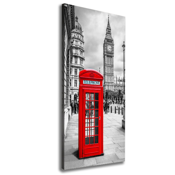 Verticale foto op canvas Londen, Engeland