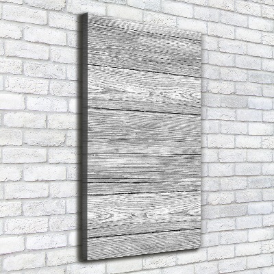 Verticale foto op canvas Houten achtergrond
