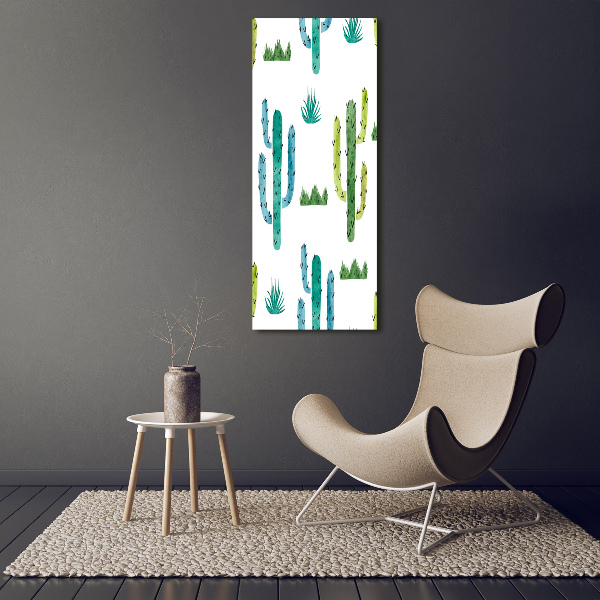 Verticale foto op canvas Cactussen