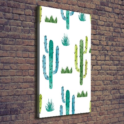 Verticale foto op canvas Cactussen