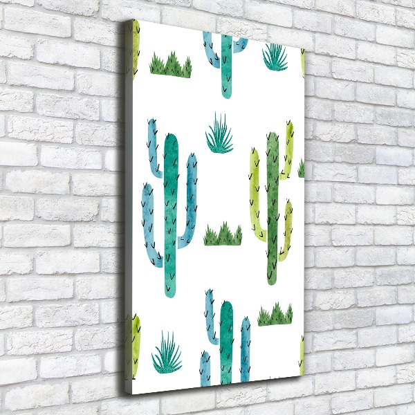 Verticale foto op canvas Cactussen