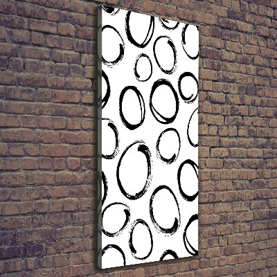 Verticaal schilderij op canvas Koliek