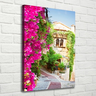 Verticaal schilderij op canvas Provence Frankrijk