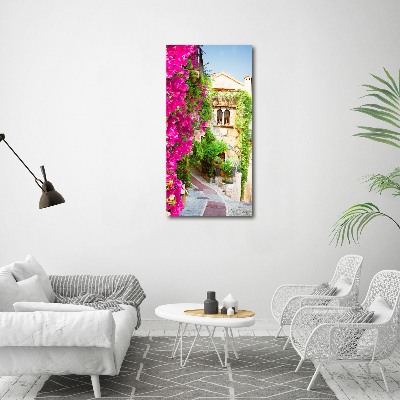 Verticaal schilderij op canvas Provence Frankrijk