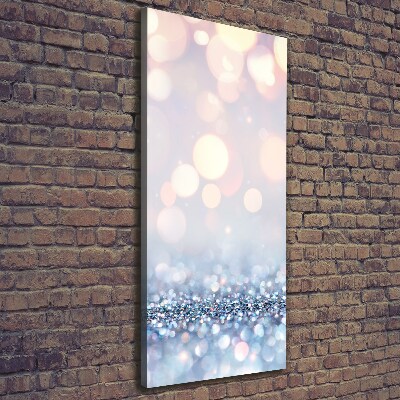 Verticaal canvasschilderij Glanzende achtergrond
