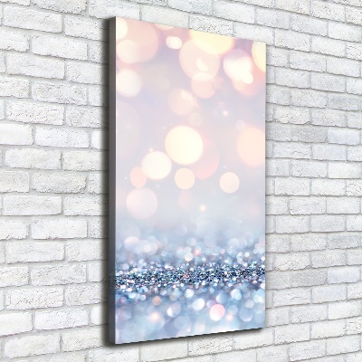 Verticaal canvasschilderij Glanzende achtergrond