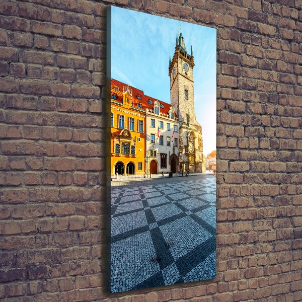 Verticale foto op canvas Praag, Tsjechië