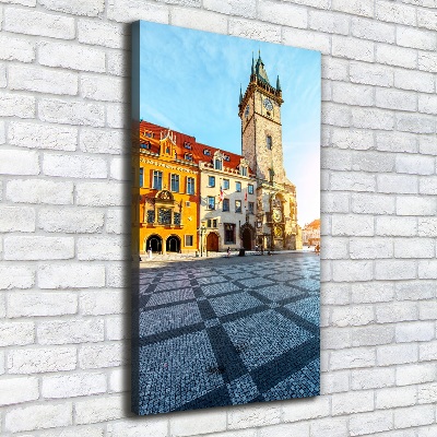 Verticale foto op canvas Praag, Tsjechië