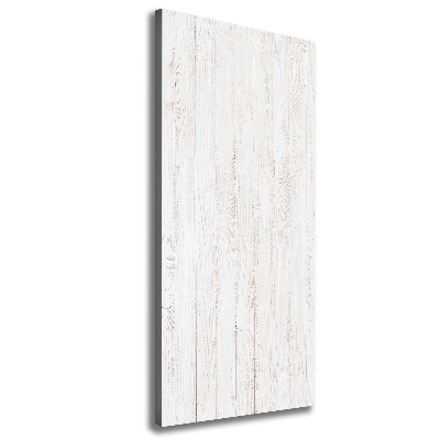 Verticaal schilderij op canvas Houten achtergrond