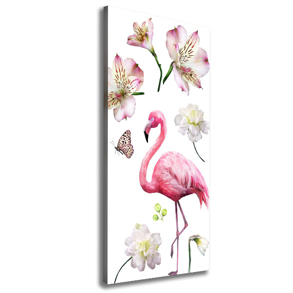 Verticaal schilderij op canvas Tropische collectie