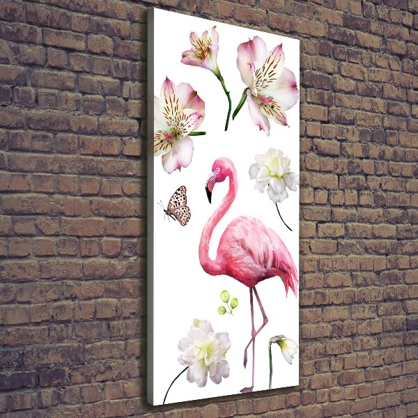 Verticaal schilderij op canvas Tropische collectie