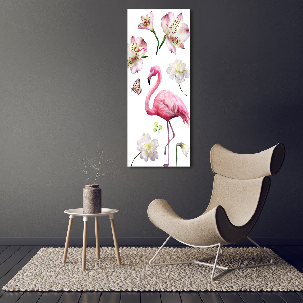 Verticaal schilderij op canvas Tropische collectie