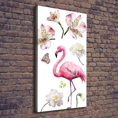 Verticaal schilderij op canvas Tropische collectie