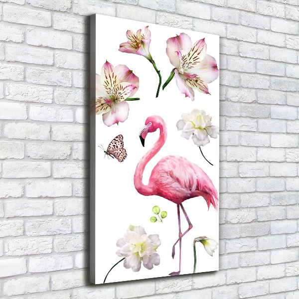 Verticaal schilderij op canvas Tropische collectie
