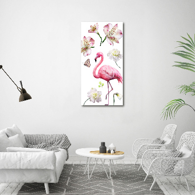 Verticaal schilderij op canvas Tropische collectie