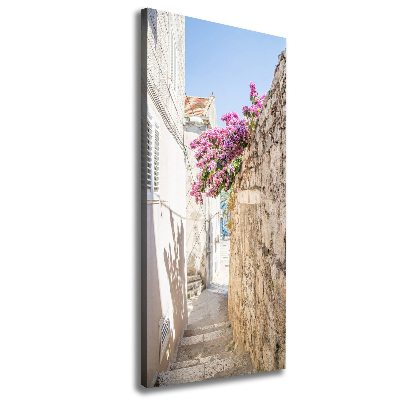 Verticaal schilderij op canvas Korčula, Kroatië