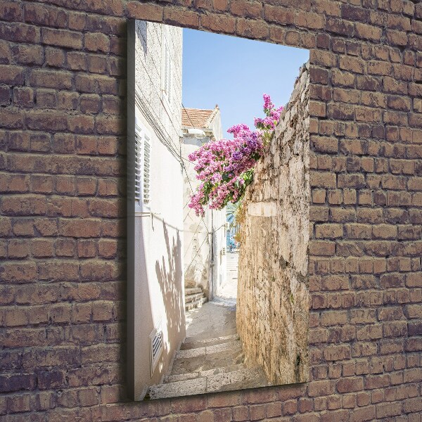 Verticaal schilderij op canvas Korčula, Kroatië