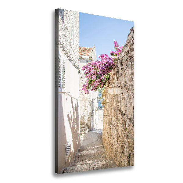 Verticaal schilderij op canvas Korčula, Kroatië
