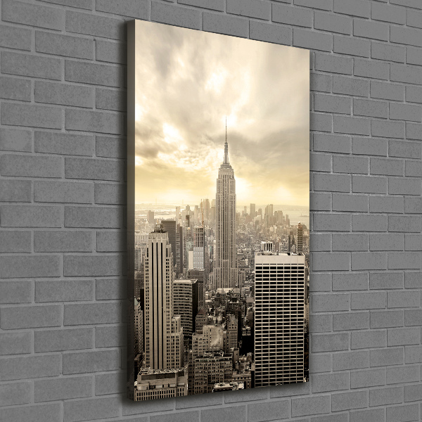 Foto obraz na płótnie pionowy Manhattan Nowy Jork