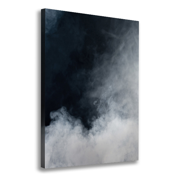 Verticale canvasfoto Witte rook