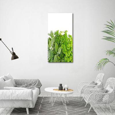 Verticaal schilderij op canvas Kruiden