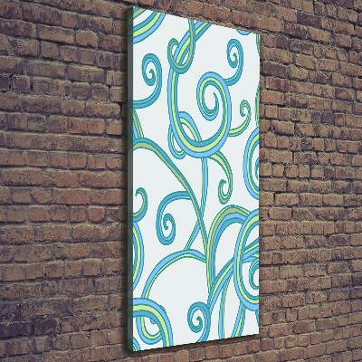 Foto obraz canvas pionowy Abstrakcyjne spirale