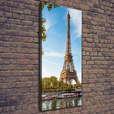 Verticale canvasfoto Eiffeltoren Parijs