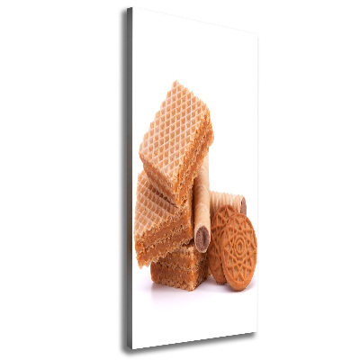 Verticaal schilderij op canvas Cookies