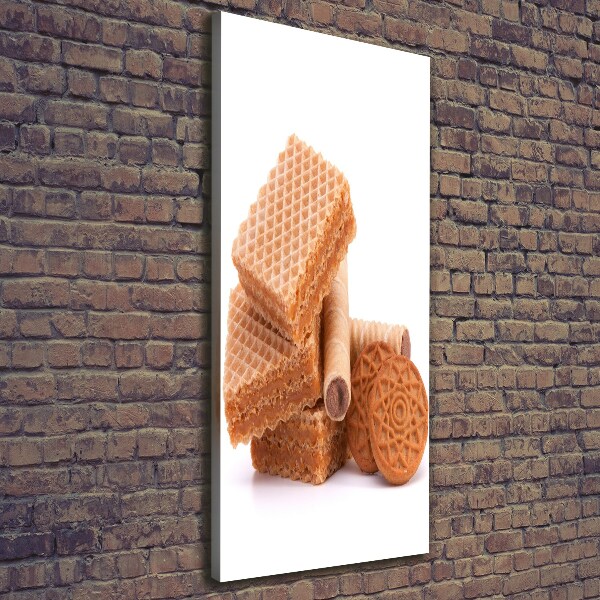 Verticaal schilderij op canvas Cookies