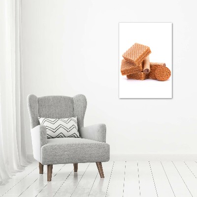 Verticaal schilderij op canvas Cookies