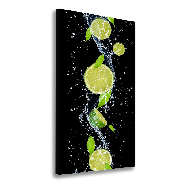 Verticale foto op canvas Limoenen