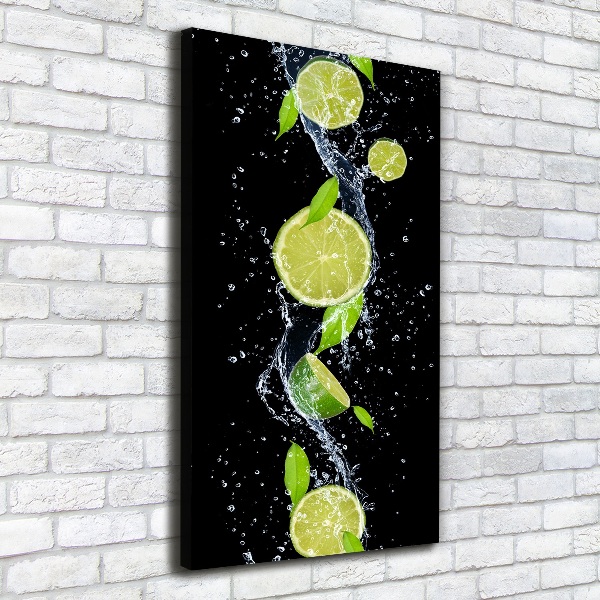 Verticale foto op canvas Limoenen