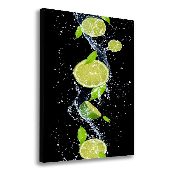 Verticale foto op canvas Limoenen