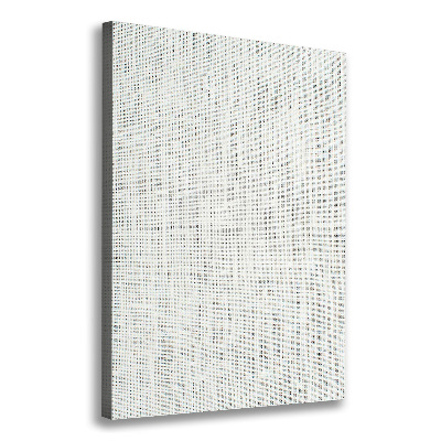 Foto obraz na płótnie pionowy Lniane białe płótno