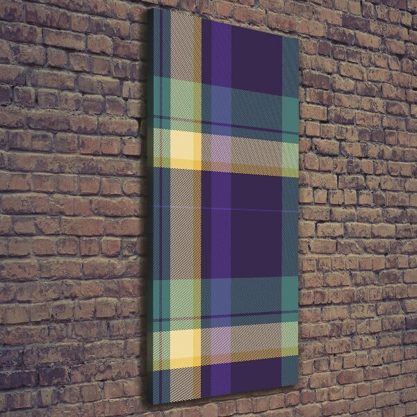 Foto obraz na płótnie pionowy Krata tekstura