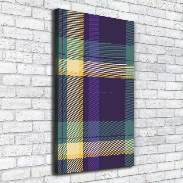 Foto obraz na płótnie pionowy Krata tekstura