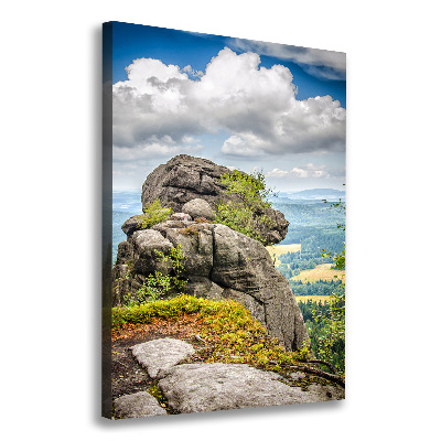 Foto obraz na płótnie pionowy Szczeliniec Wielki