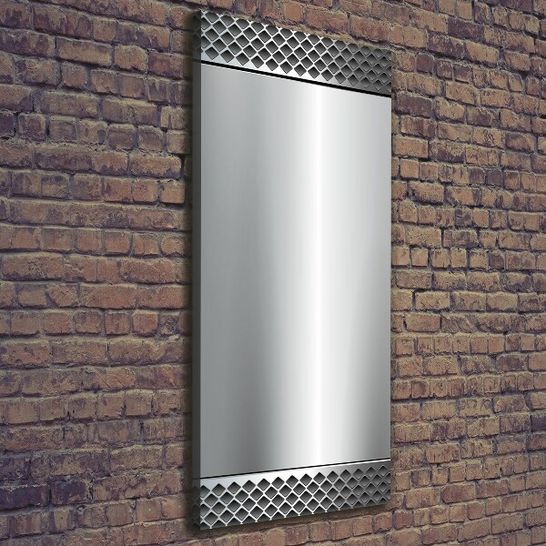 Verticale canvasfoto Metalen achtergrond