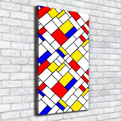 Verticale foto op canvas Abstractie