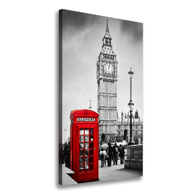 Verticale foto op canvas Big Ben Londen